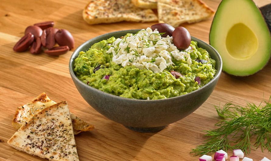 Mediterranean Greek Guacamole