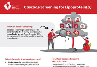 Cascade screening for Lp(a)